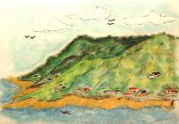 Crusin The Gulf - Hills Of Routan - Pastels